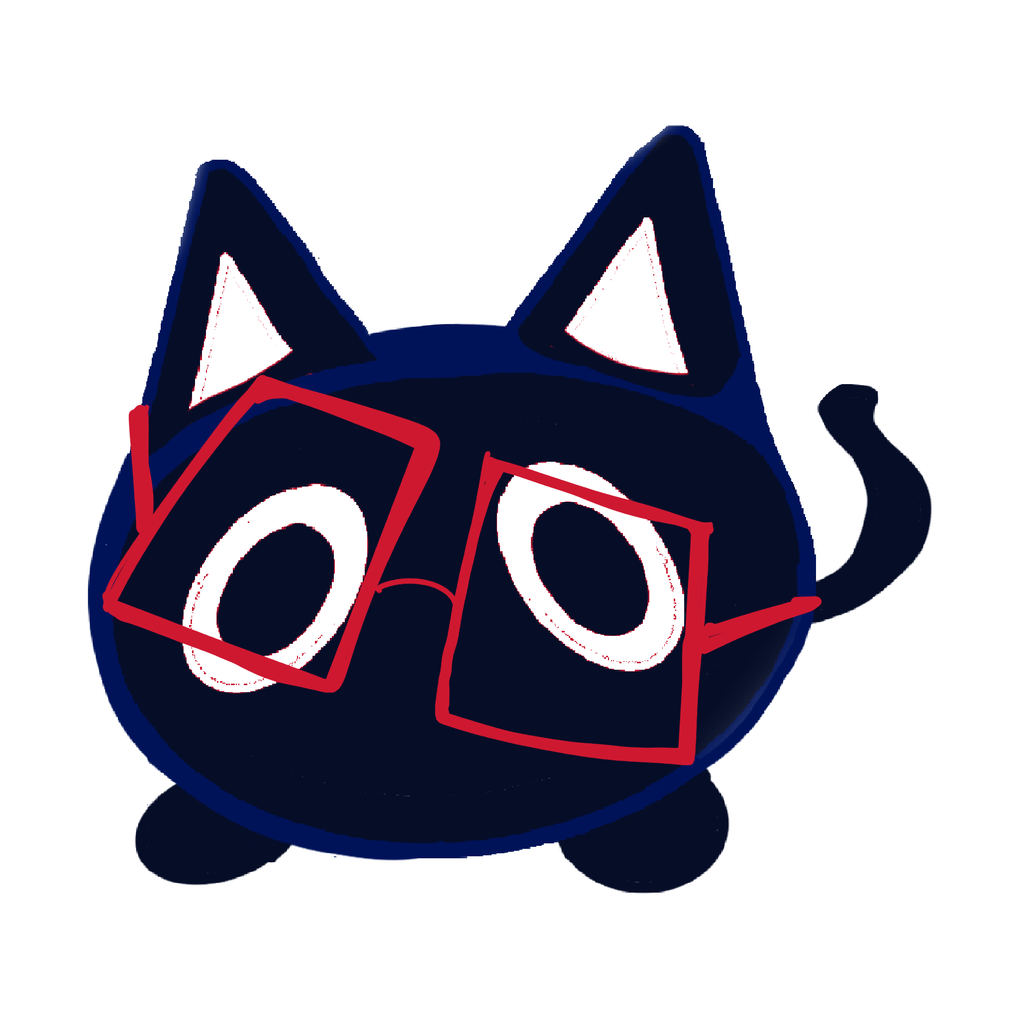 Variación oficial geek de la mascota IACUS
